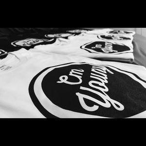 CM Young Tee (Black & White)